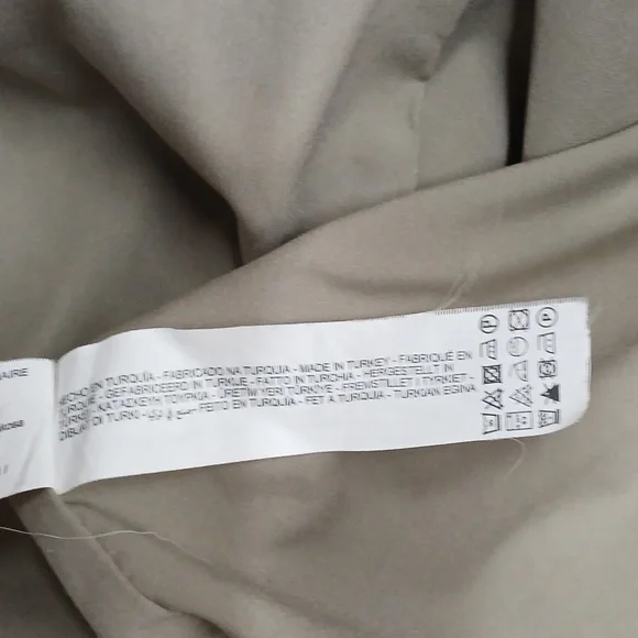 Zara Button Front Wrap Print Mini Dress/ Size L - Picture 10 of 10